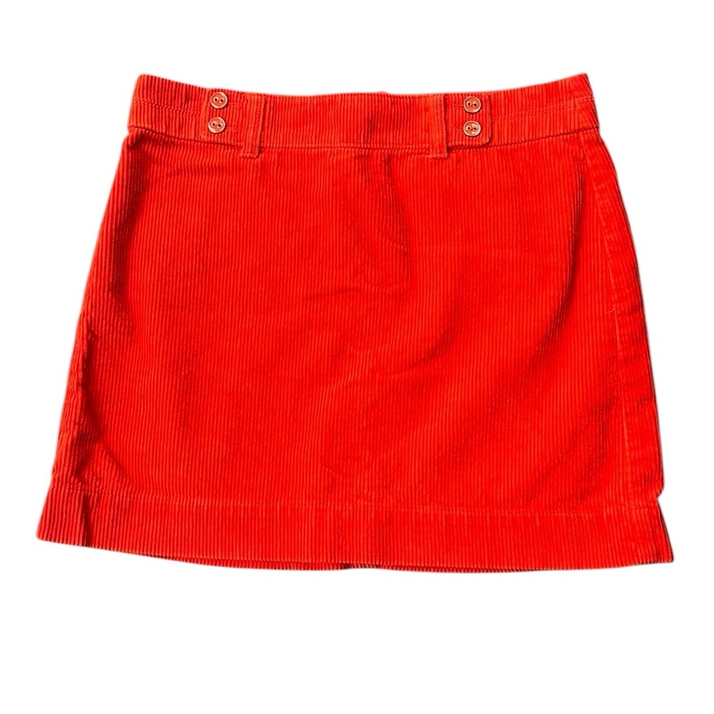 Loft Ann Taylor Orange Skirt Size 8P